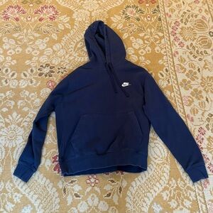 Nike Men's Navy Hoodie Sweater